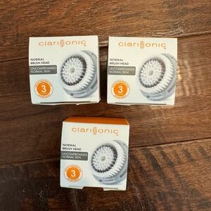 3 Clarisonic brush heads new in box